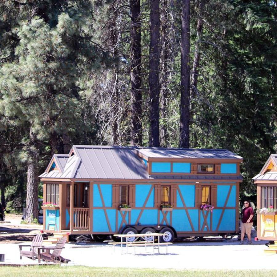 Leavenworth Camping Resort Tiny House Adeline Exterior photo
